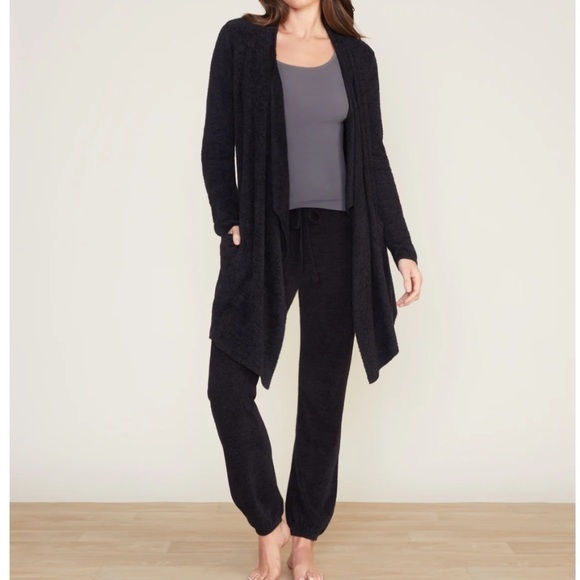 Barefoot Dreams | CozyChic Lite Island Open Front Waterfall Wrap Cardigan L/XL - Picture 1 of 16